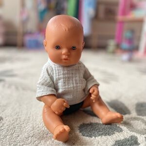 Miniland baby girl doll